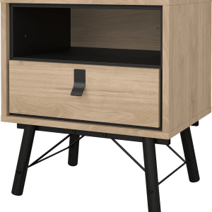 Sengebord Vesterholm Askø natbord 1 skuffe, Jackson Hickory, danskproduceret FSC