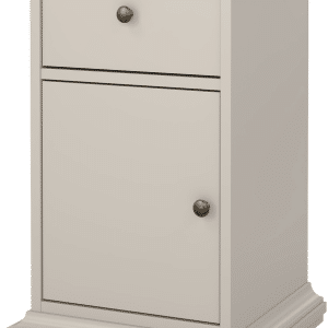 Sengebord Vesterholm Nora natbord, kashmir, 1 skuffe og 1 låge, FSC, H69 x B44 x D40 cm