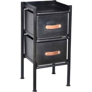 Zoe Sengebord med 2 skuffer | Sengebord